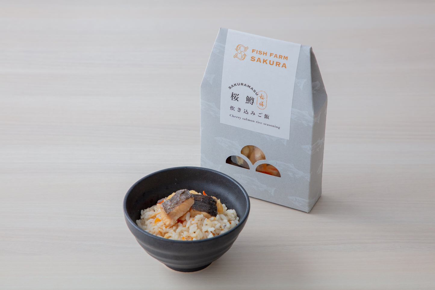 つきみいくら(醬油漬)&炊き込みご飯&コンフィのセット